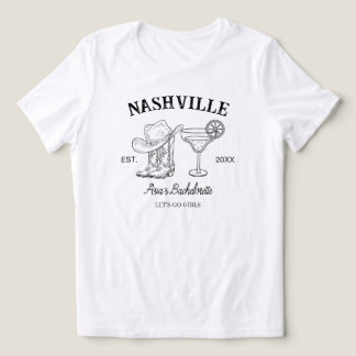 Camiseta Custom Nashville Rodeo, Cowgirl, Funny Bachelorett