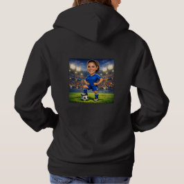 Camiseta Custom Photo-Face Soccer/Football Star Caricature