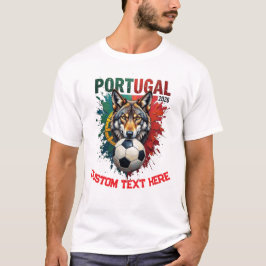 Camiseta Custom Portugal National Soccer Football Team Fan