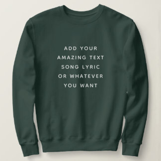 Camiseta Custom Quote, Text, Song Lyric