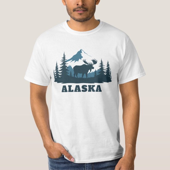 Camiseta Custom Text ALASKA (Frente)