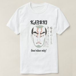 Camiseta Custom Vintage Aesthetic Japanese Kabuki Art