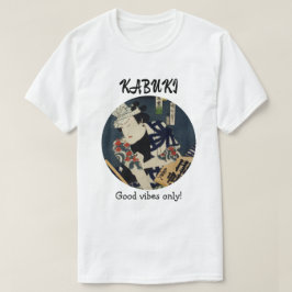 Camiseta Custom Vintage Aesthetic Japanese Kabuki Theater