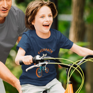 Camiseta Customizable Cycopath Werewolf Skeleton BMX Bike