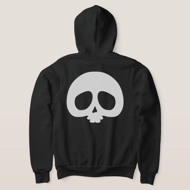 Camiseta Customizable Mini Skull (Postura das costas)