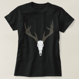 Camiseta Customizable White-Tailed Deer Skull