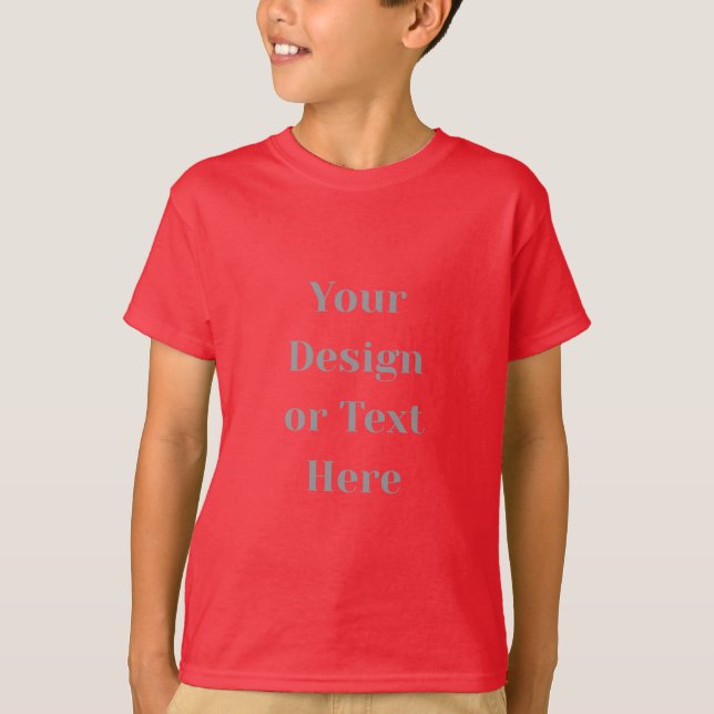 Camiseta Customizable Your Design or Text Here Personalized (Frente)