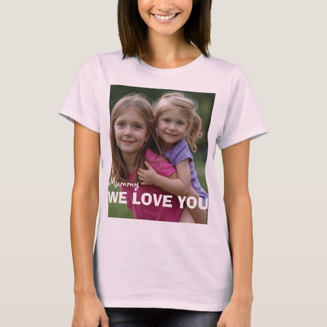 Camiseta Customized with 2 and text (Frente)