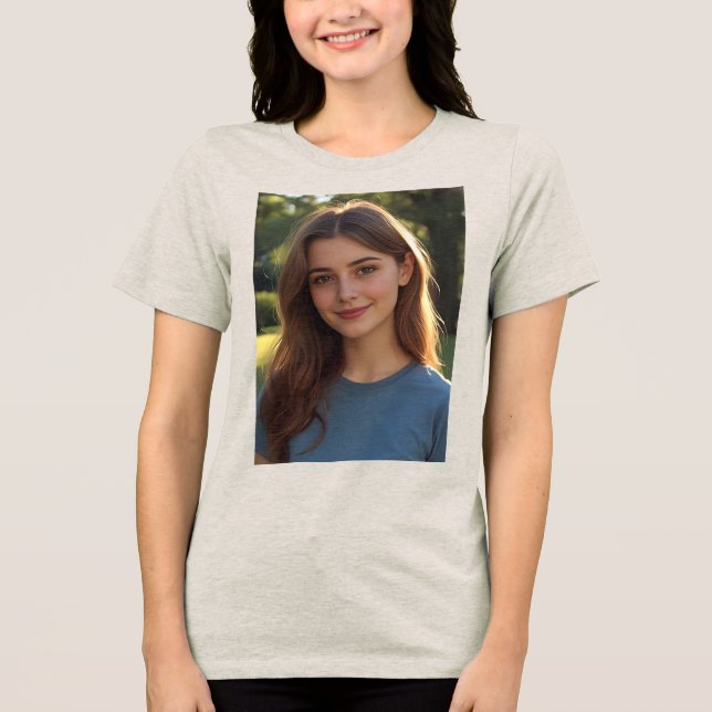 Camiseta Customized with two photos (Frente)