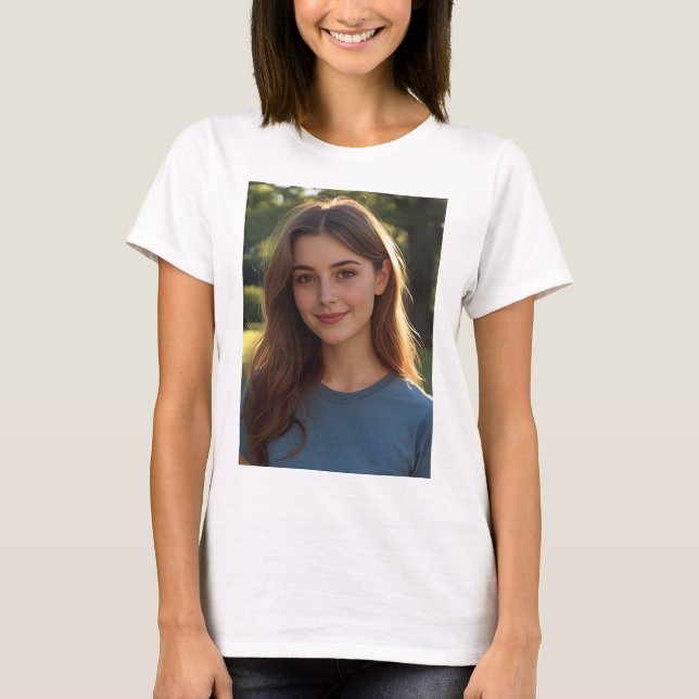 Camiseta Customized with two photos (Frente)
