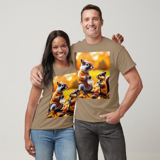 Camiseta Cuta e funcional para crianças e adultos (Unissex)
