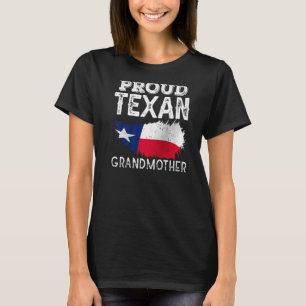 Camiseta Cuta Orgulho da Avó Patriótica do Texas Orgulho do