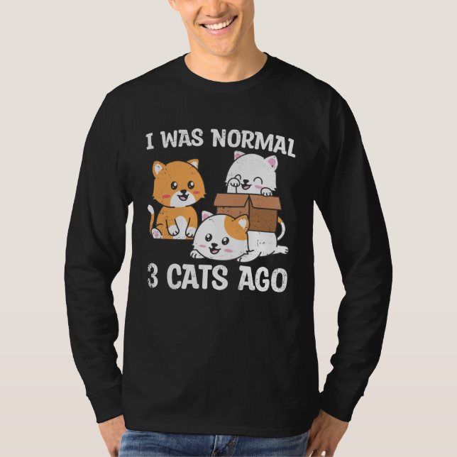 Camiseta Cute Adorable Cats  Pet Animals Cat Owner Graphic (Frente)