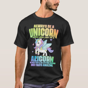 Camiseta Cute Alicorn Magical Unicorn Fantasy Legendário Cr
