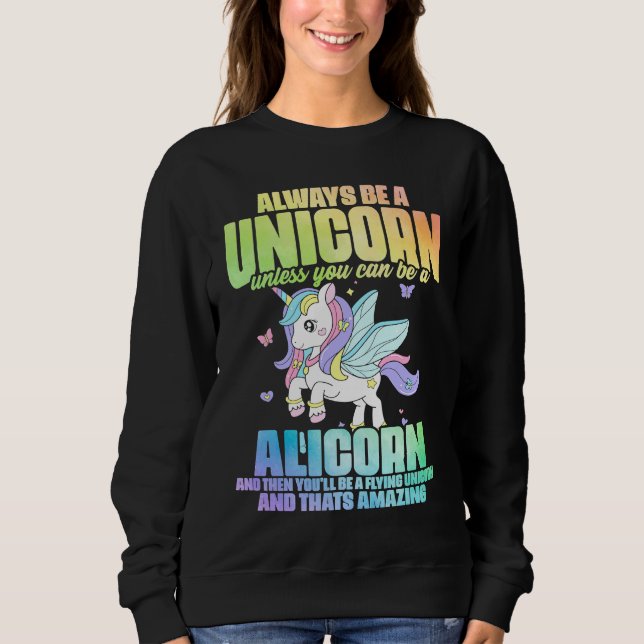 Camiseta Cute Alicorn Magical Unicorn Fantasy Legendary Cre (Frente)