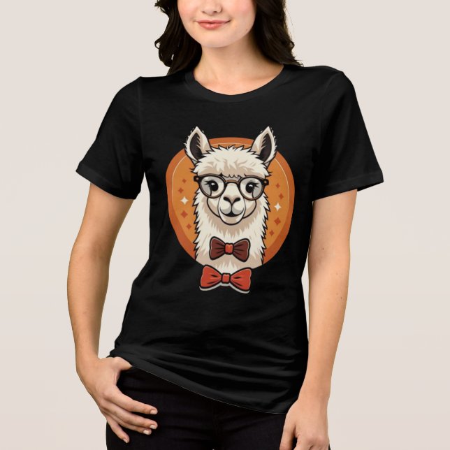 Camiseta Cute Alpaca (Frente)