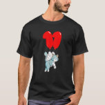 Camiseta Cute Angel Cat 11 H Birthday Kids Festa Balão<br><div class="desc">Festa de Balões de Crianças de Aniversário,  Gato de Anjo Bonito 11 H.</div>