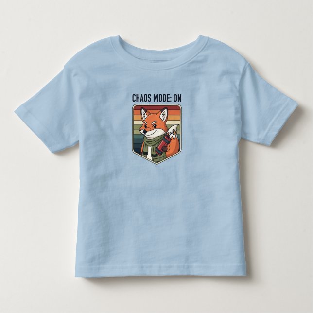 Camiseta Cute Angry Fox (Frente)