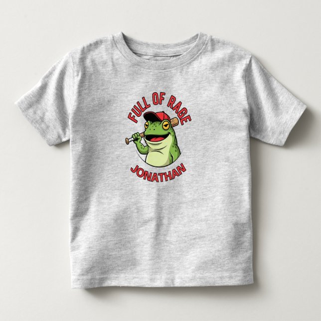 Camiseta Cute Angry Frog (Frente)