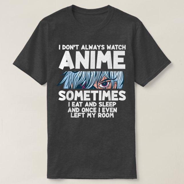 Camiseta Cute Anime Merch For Teens Girls Women Boys Anime  (Frente do Design)