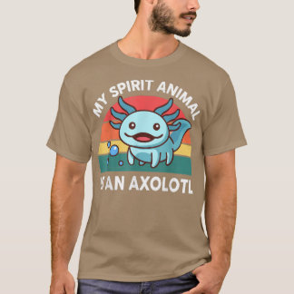 Camiseta Cute Aolotl My Spirit Animal Is An Aolotl