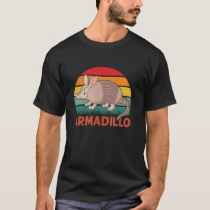 Camiseta Cute Armadillo Para Armadillos Alavanca Longa T