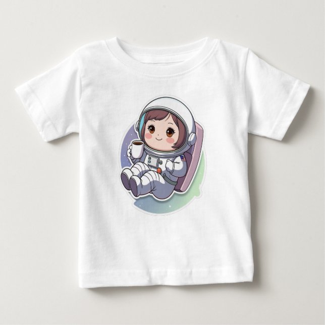 Camiseta Cute Astronaut (Frente)