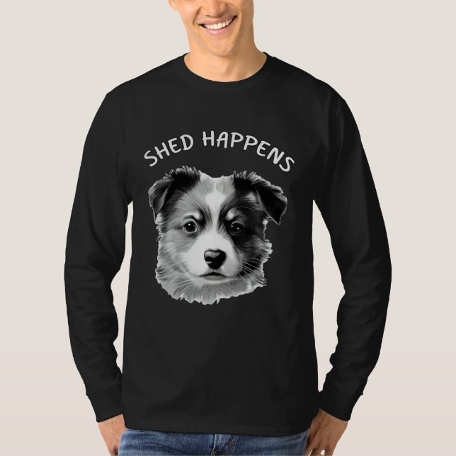 Camiseta Cute Aussie Shepherd Australian Shepherd Saying Sh (Frente)