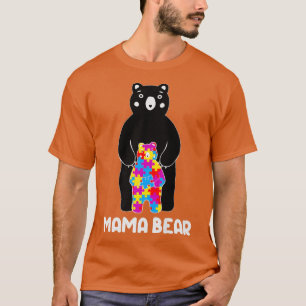 Camiseta Cute Autism mama bear Autism Awareness day Premium