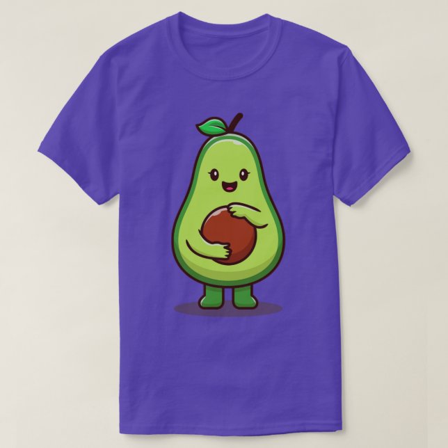 Camiseta Cute Avocado (Frente do Design)