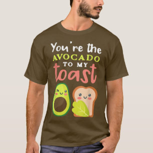 Camiseta Cute Avocado Aover Você É O Avocado Para O Meu Bri