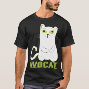 Camiseta Cute Avocat  Avogato Funny Avocado Cat Lover Gift 