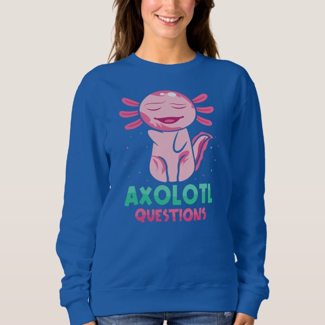Camiseta Cute Axolotl Sayings Kids Outfit & Axolotl (Frente)