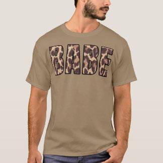 Camiseta Cute Babe Leopard Print Bridal Bachelorette Party 