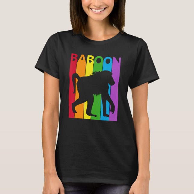 Camiseta Cute Baboon Costume Baboon (Frente)