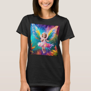 Camiseta Cute Baby Angel Wings Art-38424