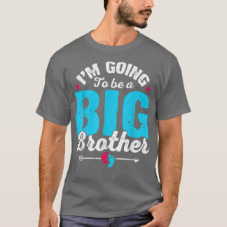 Camiseta Cute Baby Pregnancy Promoted Big Bro Soon To Be Br
