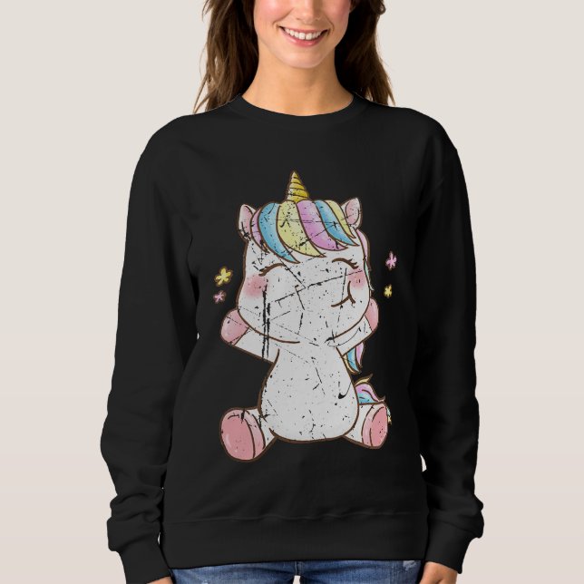 Camiseta Cute Baby Unicorn Unicorns Magical Creature Fans (Frente)