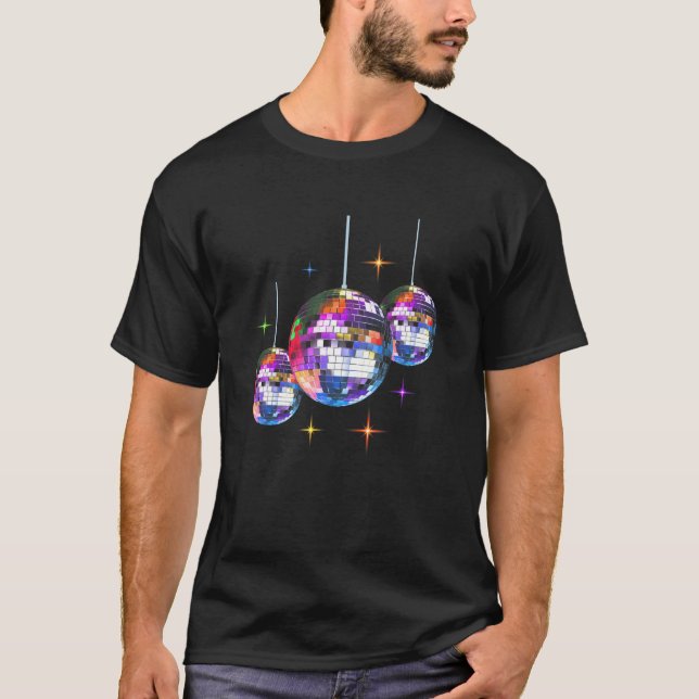 Camiseta Cute Ball Disco Dancer Seventies Dance Teacher 70s (Frente)