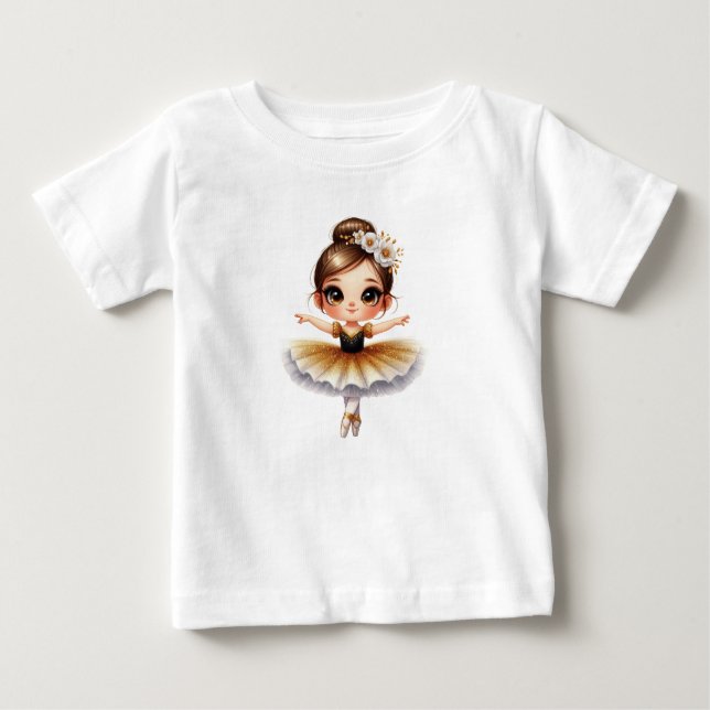 Camiseta Cute Ballerina (Frente)