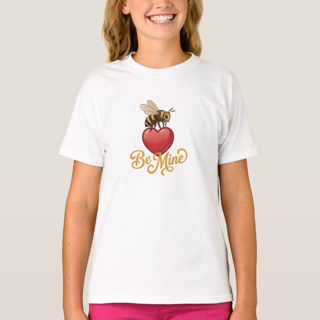 Camiseta Cute Be Mine Honeycomb  (Frente)
