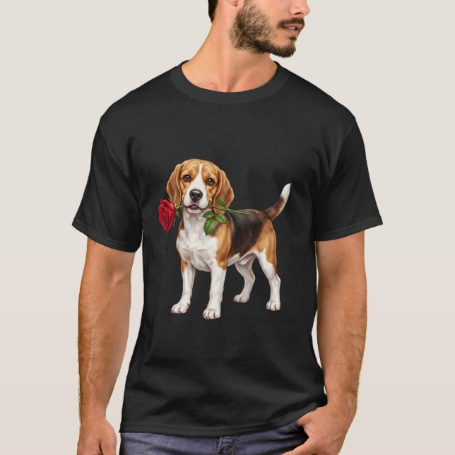 Camiseta ‏Cute Beagle Dog (Frente)