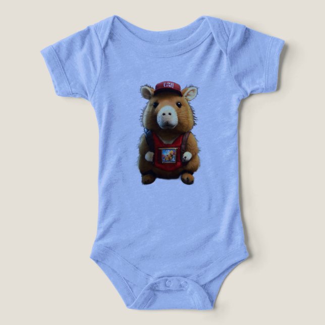 Camiseta Cute Beaver  (Design frontal)