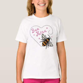 Camiseta Cute Bee Mine Coração de São Valentão