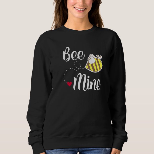 Camiseta Cute Bee Mine Design do Dia dos Namorados (Frente)