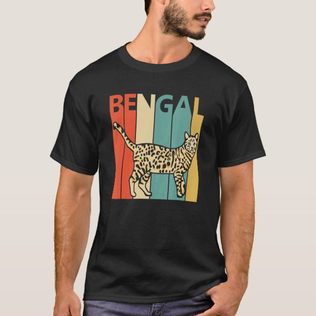Camiseta Cute Bengal Cat (Frente)