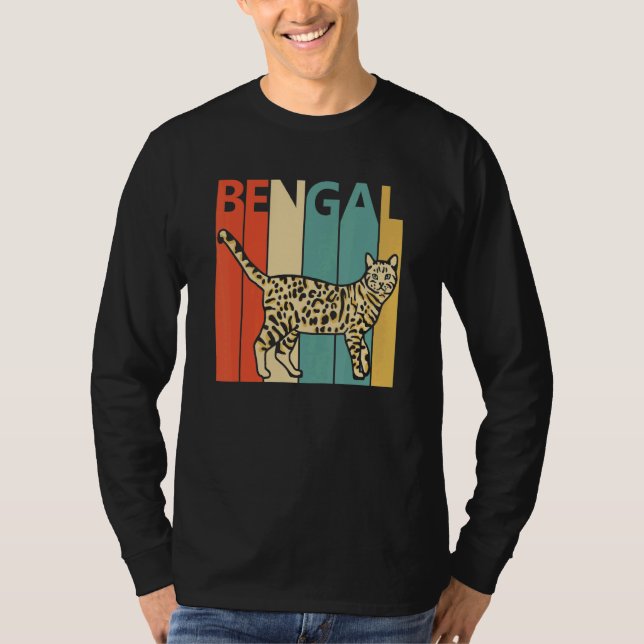 Camiseta Cute Bengal Cat (Frente)