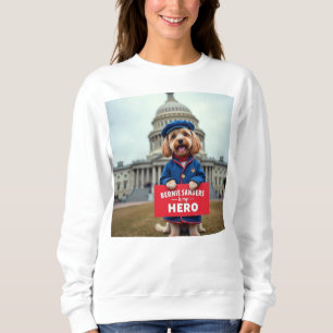 Camiseta Cute Bernie Sanders É Meu Herói