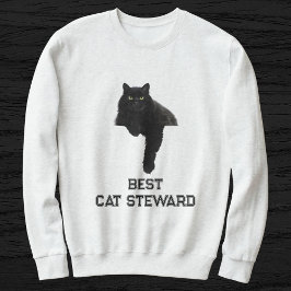Camiseta Cute Black Cat Photo Funny Quote Personalized Pet