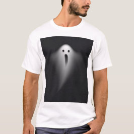 Camiseta Cute Black Ghost